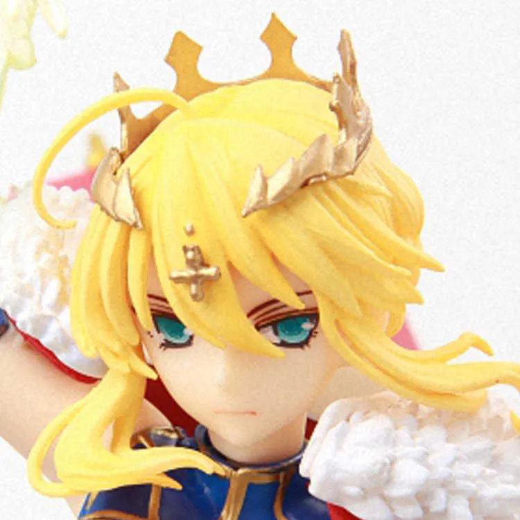 Anime Fate stay night Saber Arutoria Pendoragon équitation PVC figurine jouet Fate Grand Order jeu Collection modèle poupée Q0722