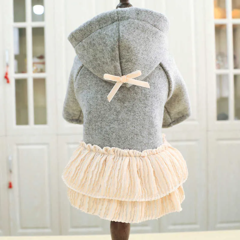 Dog-Woolen-Dress-Pet-Puppy-Dog-Clothes-Spring-and-Summer-Teddy-Poodle-Two-Feet-Skirt-Cake