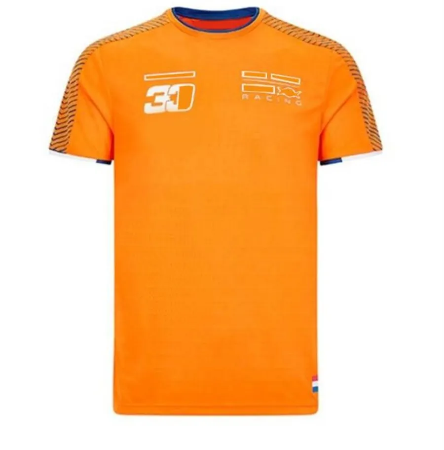 2021 Tshirt de cou rond d'été Un maillot de course grande taille peut être personnalisé Verstappen aux mêmes vêtements4151045