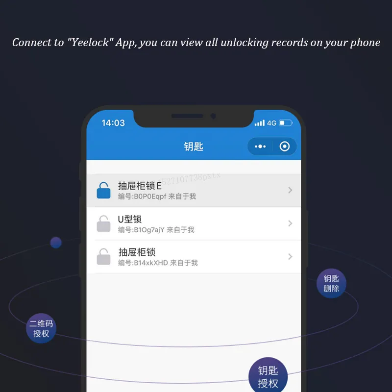 Xiaomi Mi YEELOCK Умный пульт дистанционного управления Замок шкафа с ящиком без ключа Bluetooth YL APP Разблокировка AntiTheft Безопасность детей File Security3334853