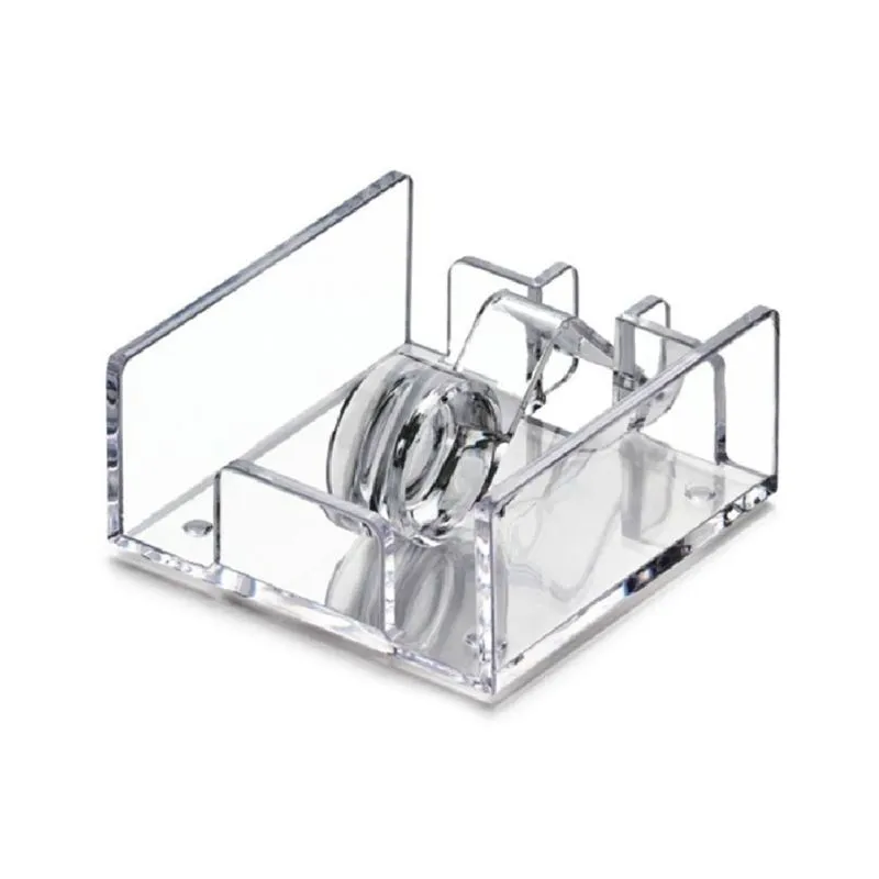 Square Clear Clear Acrylic Tovagliolo Tovagliolo Carta Carta Serviette Dispenser Tissue Box Bar Caddy For Dining Table Hotel Home Decor 210326