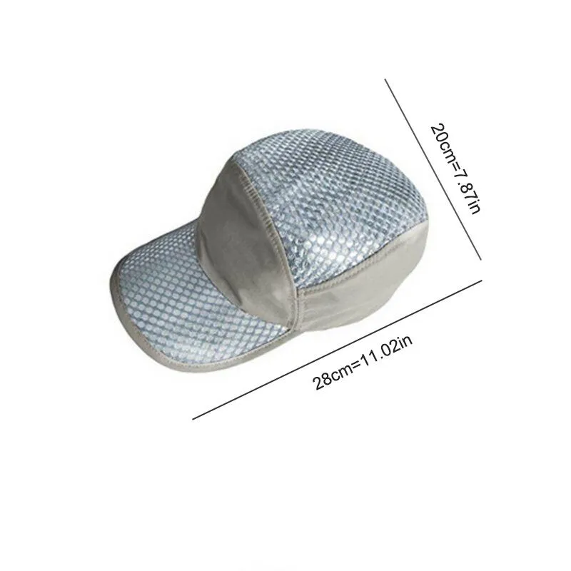 Cappello rotondo Cappello da pescatore Protezione solare Raffreddamento Aria condizionata fredda Sole Anti-ultravioletto Artico Cappelli a tesa larga3399