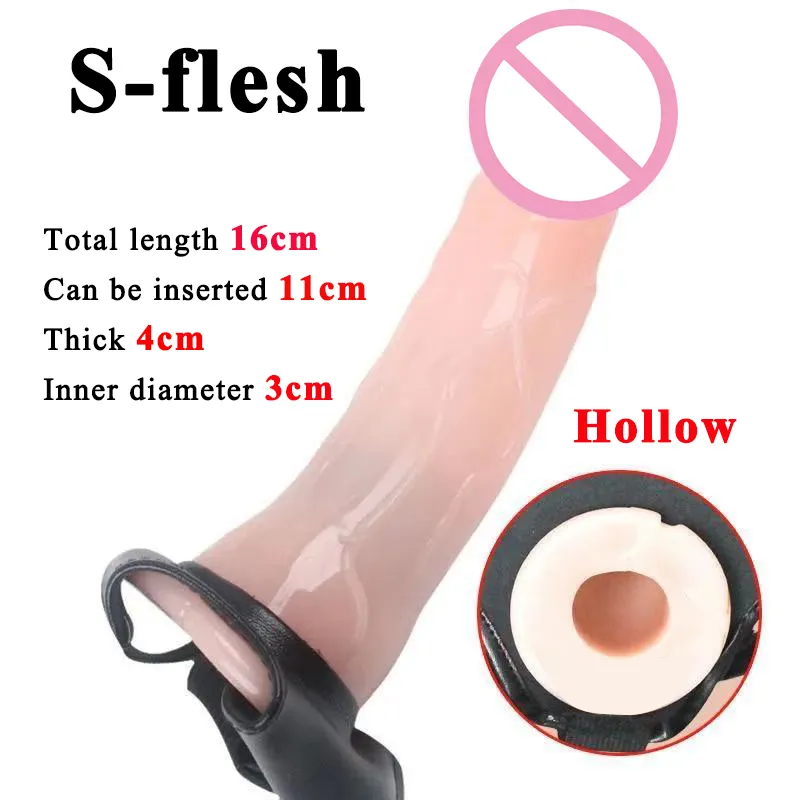 Strap On Realistischer Dildo Höschen Penishülle Erwachsene Enhancer Vergrößerung Für Frauen Männer Weibliche Lesben 2107211808258