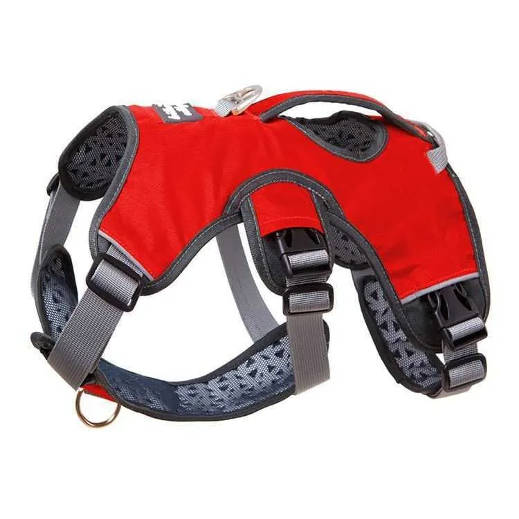 Harnais pour chien de compagnie pour gilet s, fournitures de service réfléchissantes solides, accessoires de sécurité, formation de conduite de véhicule, course à pied 211022