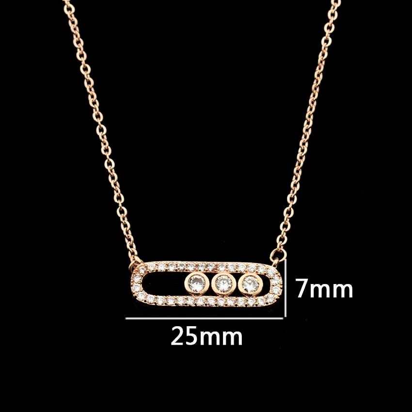 Collier avec pendentif en perles de Style arabe pour femmes, bijoux de mariage délicats en acier inoxydable, or Rose sur ovale, cadeaux 2020