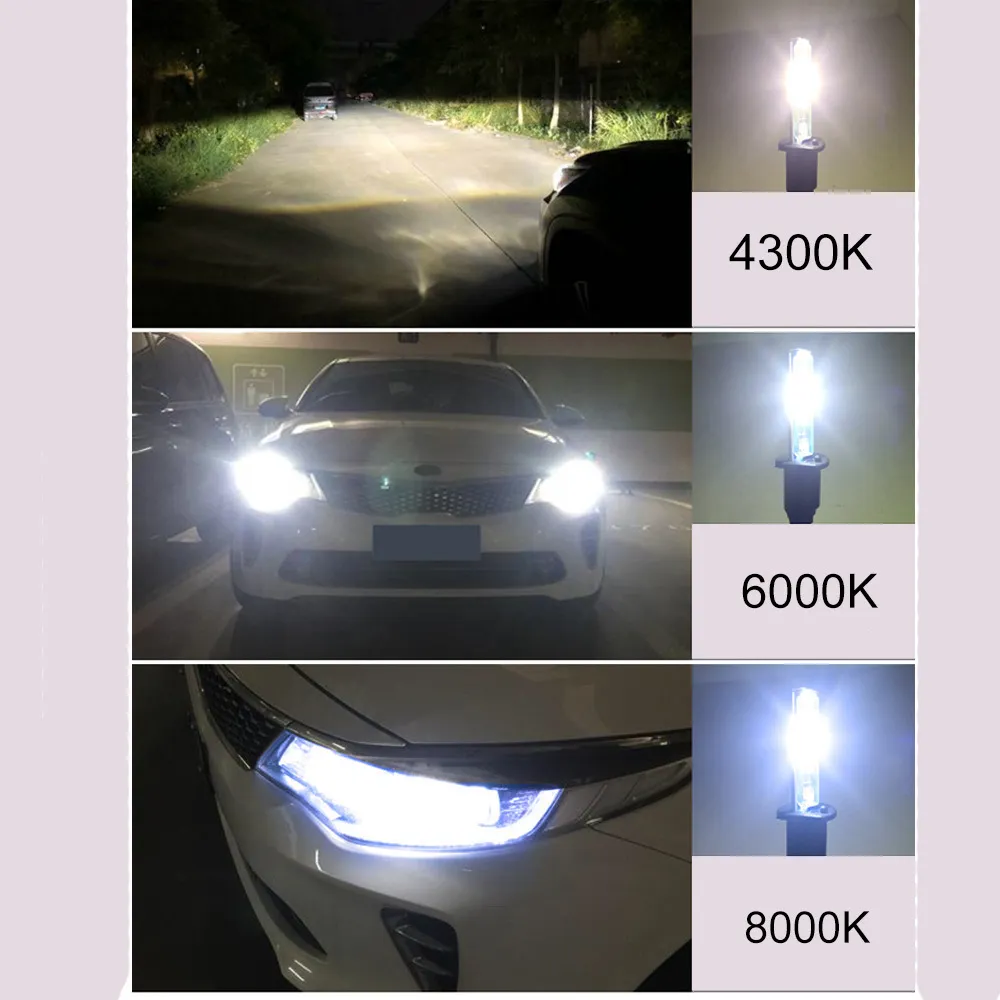 2 قطع 35W المصابيح كيت سيارة لمبة ل h1 h3 55 واط H7 h11 hid bi-xenons h4 مصباح المصباح