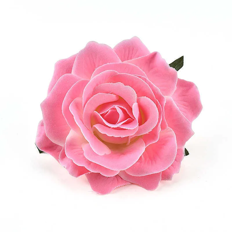 30 Stück 9 cm große künstliche Rosen-Seidenblütenköpfe für Hochzeitsdekoration, DIY-Kranz, Geschenkbox, Scrapbooking, Basteln, Kunstblumen 211227262146