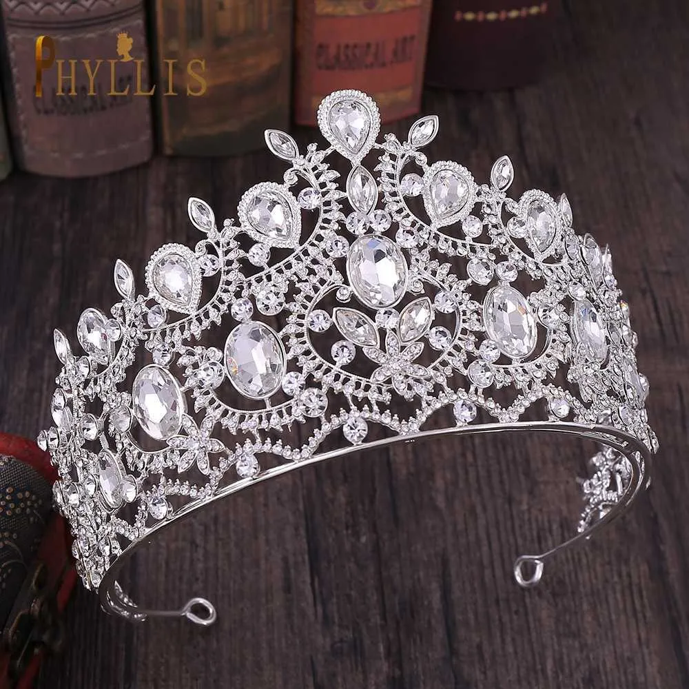 A44 Oostenrijkse kristallen hoofdband bruids kronen en tiaras royal bruids hoofddeksels luxe bruiloft hoofddeksel vrouwen haar sieraden x0726