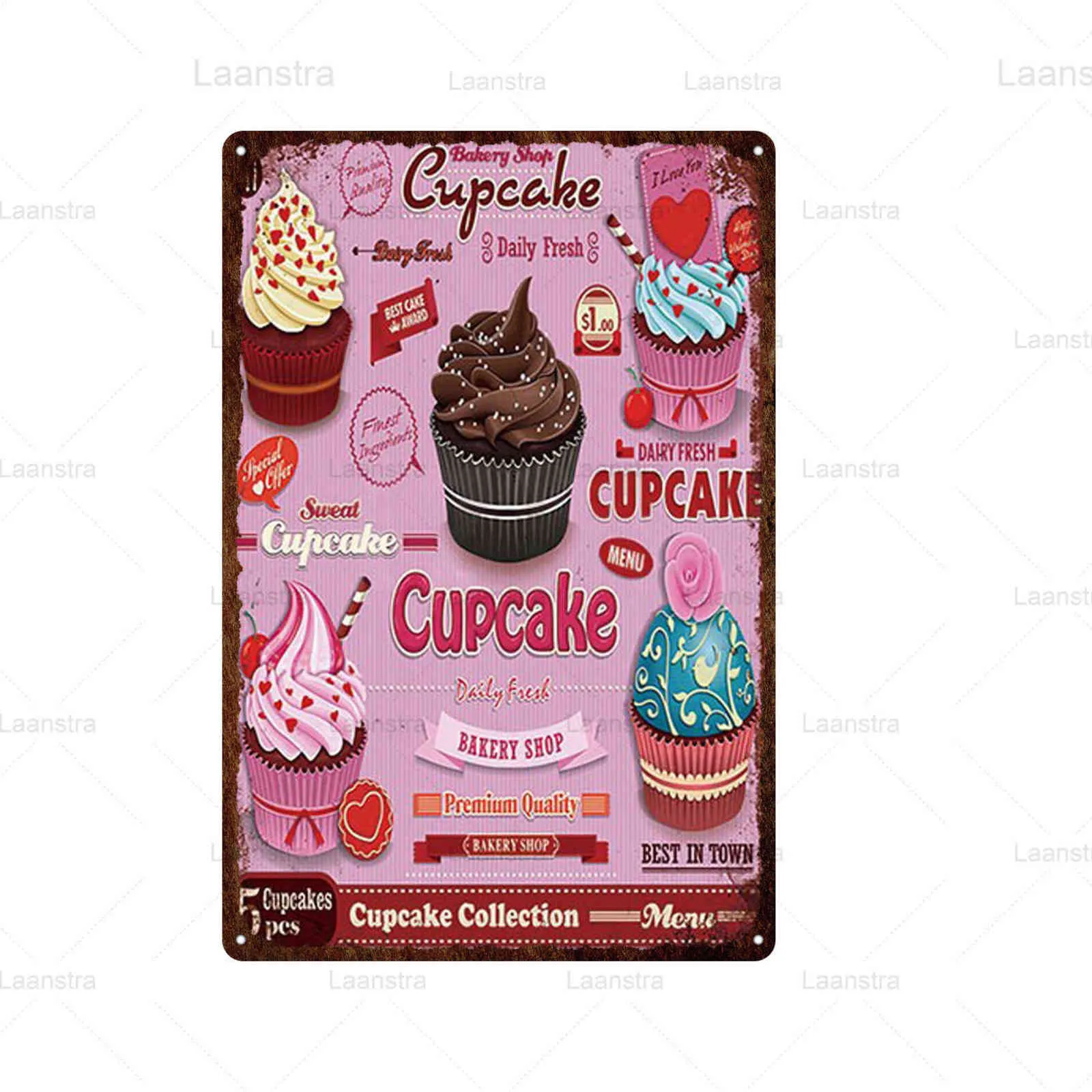 DHgate.com:Pink Metal Tin Sign Wall Decor for Club Bar Restaurant Cafe ...
