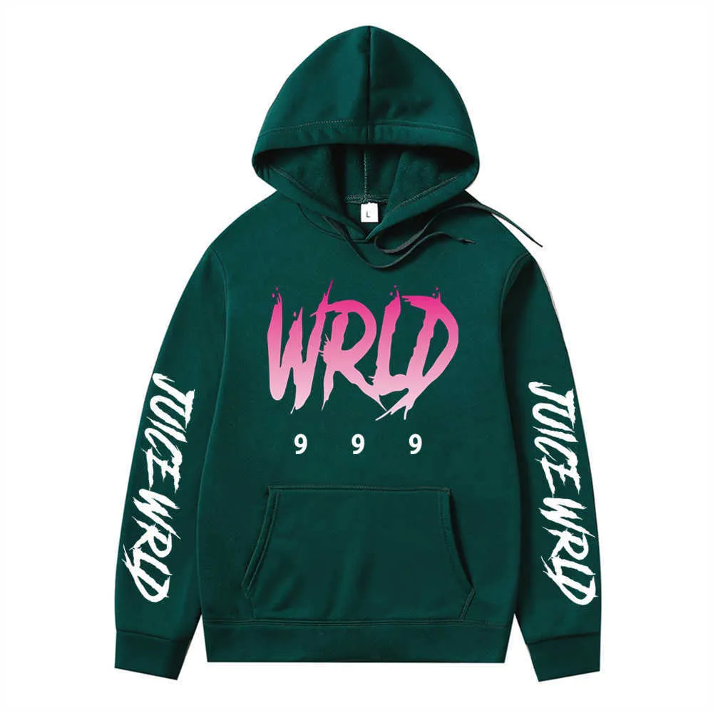 Juice Wrld Hoodies Men Sweatshirts fleece Hooded Harajuku Hip Hop Casual Men Women Hoodie High quality pullovers Hoody Clothing H0910