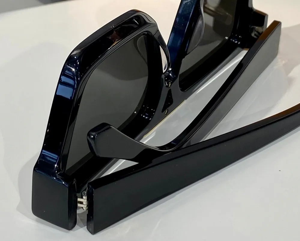 Luxu Square Sunglasses Gold Black Frame Dark Grey Shaded Fashion Glasses for Men Sonnenbrille gafa de sol UV400 Protection Eyewear219m