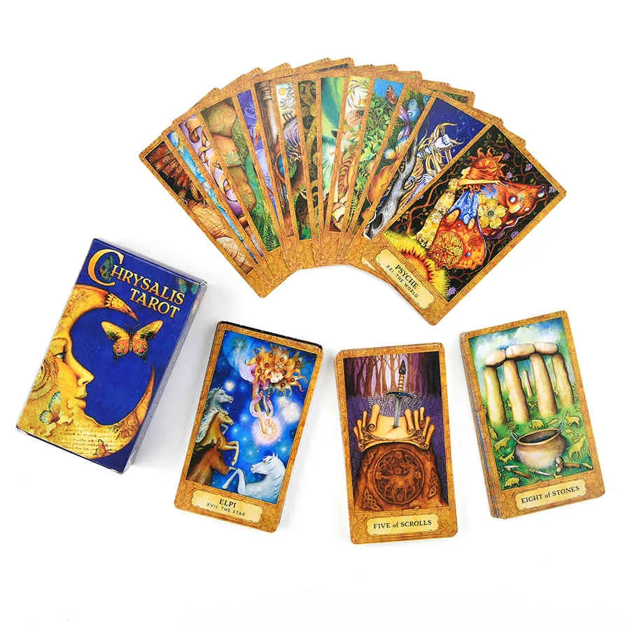 Chrysalis Tarot New Sealed Mythical Archetypes Cards Deck Game Divination Toney Öffnet Ihre Psyche und erleuchtet