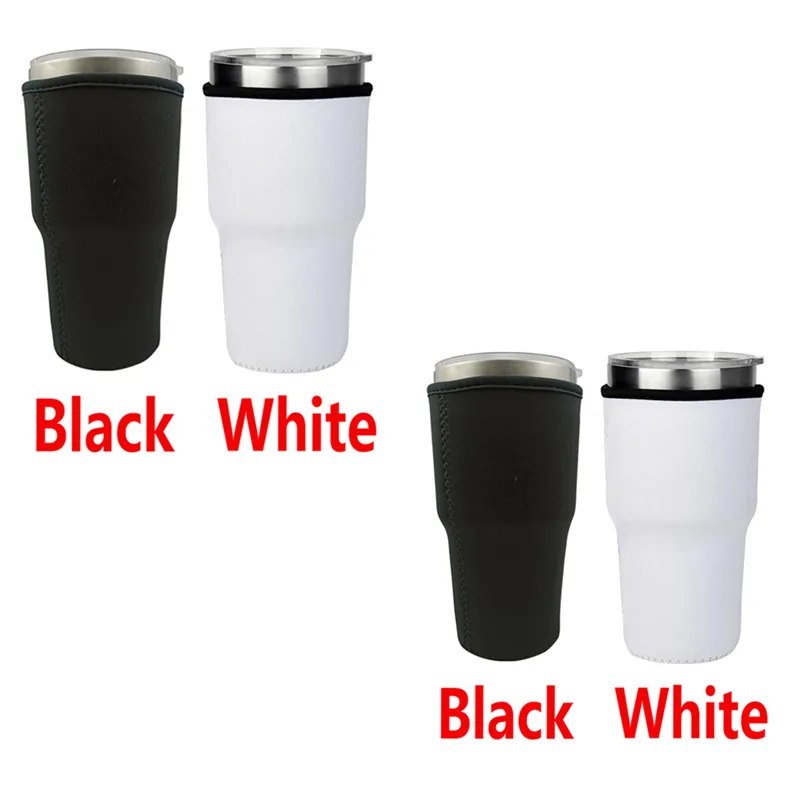 Fruktstil Återanvändbar Iced Kaffekopp Sleeve Neoprenisolerad Ärms Kopp Skyddshållare Idé för 30oz Tumbler Cup