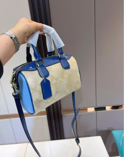وسادة جديدة حقيبة الكورية تصميم الأزياء الغلاف الجوي المطبوعة حقيبة يد حقيبة الكتف نمط المد والجزر