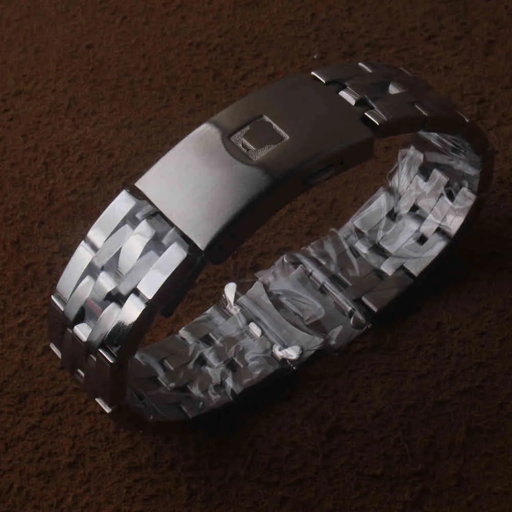 Cinturini Bracciale 1853 PRC200 T17 T461 T055 T014 Uomini Fold Clasp Strap Orologi Accessori In Acciaio Inox Watch Band Catena