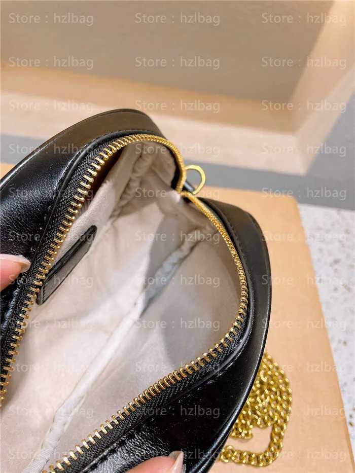 Marmont matelasse leather belt bag sportswear-inspired rounded Purse Wallet Black chevron leather Adjustable belt closure Chain Ba2972
