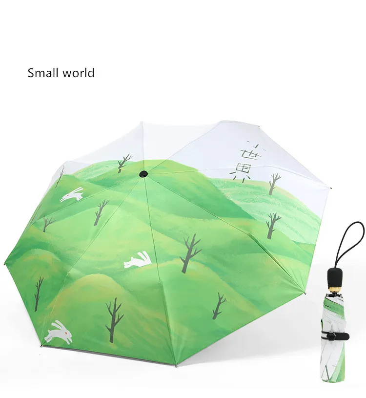 Lody Automatyczne otwarte ścisłe wodoodporne parasol składany z ochroną przed słońcem wiatroodporne parasole parasolu