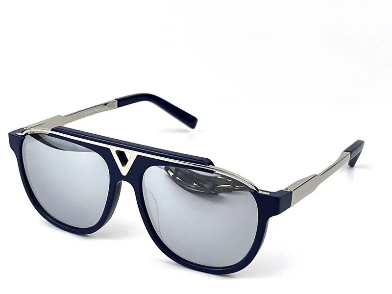 men vintage sunglasses 0937 square plate metal combination board strong euro size UV400 lens 2024