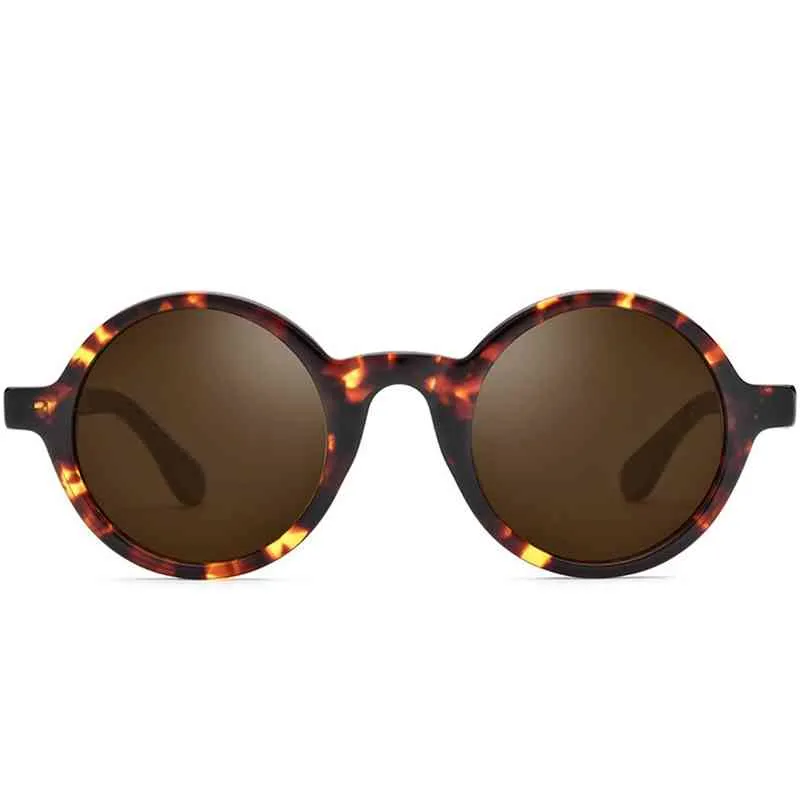 Johnny Depp Polarized Sun Uomo Donna Band Occhiali da sole rotondi vintage Montatura occhiali in acetato ZOLMAN283K