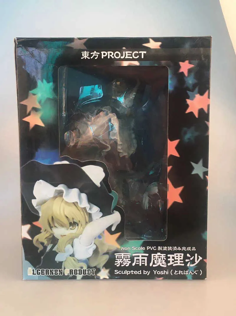 Anime Aniplex Touhou Project Kirisame Marisa PVC Action Figure Toy Modèle Doll Touet Sexy Girl Figures Collection Toys Doll Cadeaux Y071685149