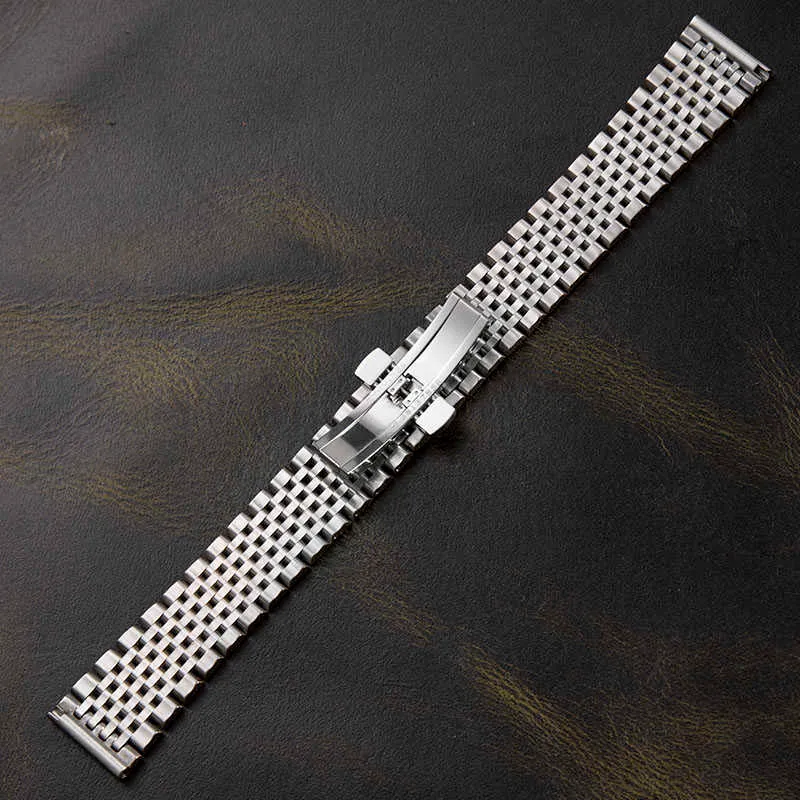 12mm 13mm 14 16 18mm 20mm watchbands strap for Longines l4.760.4 l2 relógio banda homem apto garland assistir cinta mulheres pulseira polonês H0915