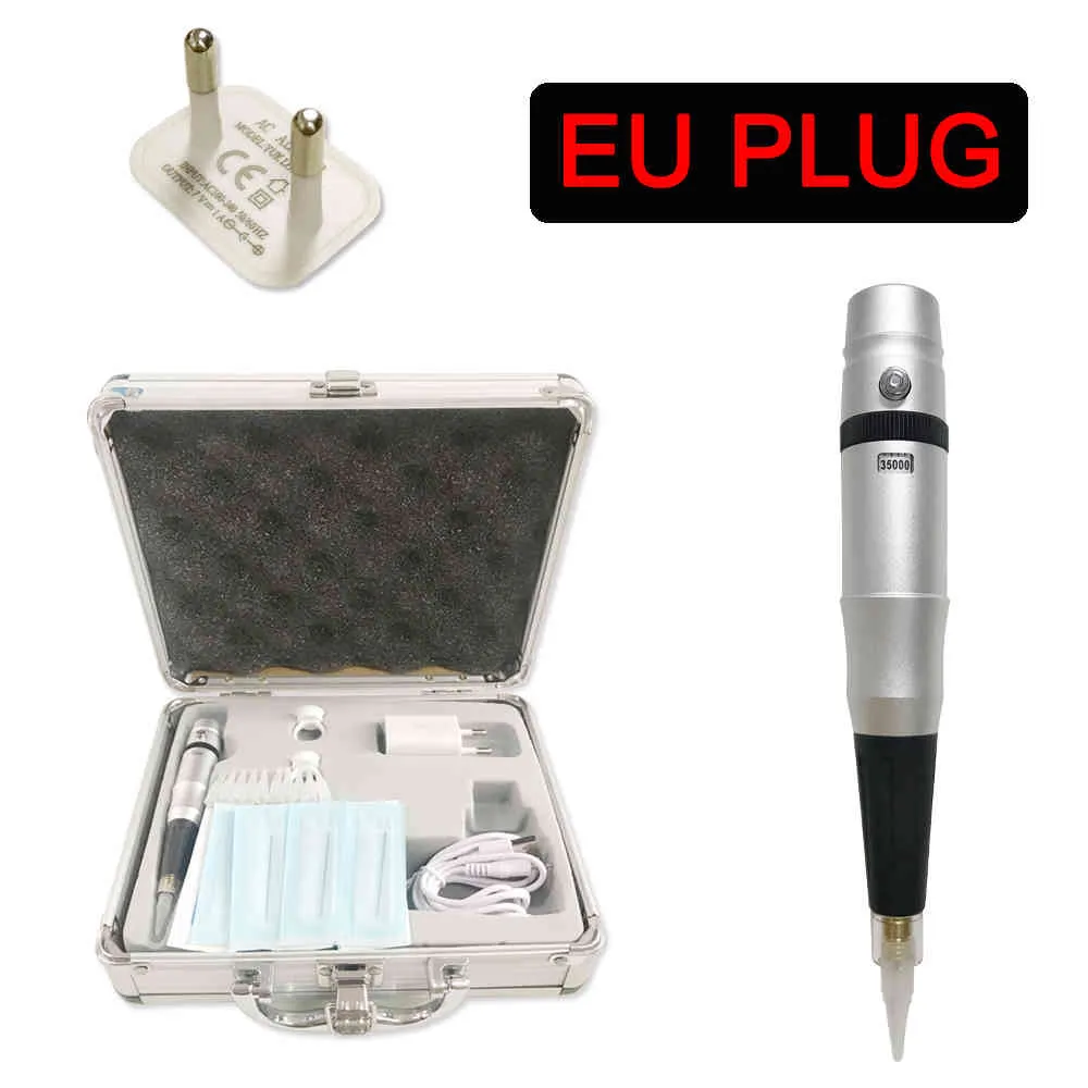 D3 Permanente Make-up Machine Kit Microblading Wenkbrauw Tattoo Machine Pen voor Wenkbrauwen 210324