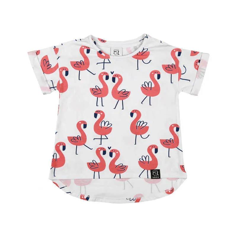 t-shirt-white-flamings