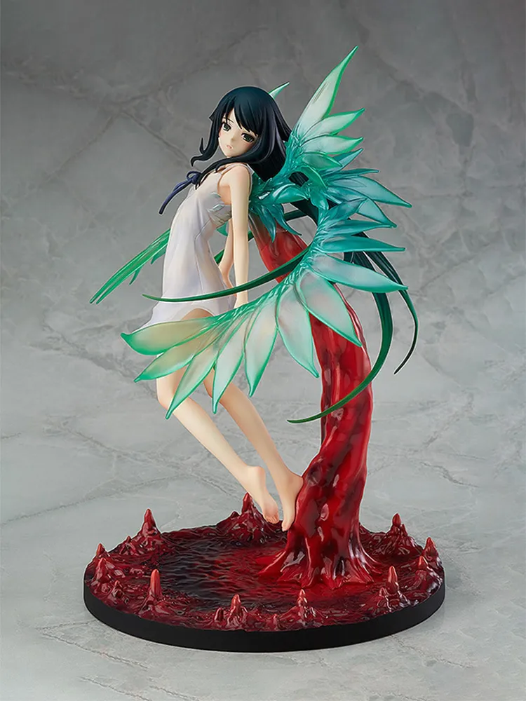 Japan Saya No Uta Anime -figurer Saya Green Wings 26cm Sexig tjejfigurer PVC Action Figure Figure Figure Model Toys Collection Doll X09223544