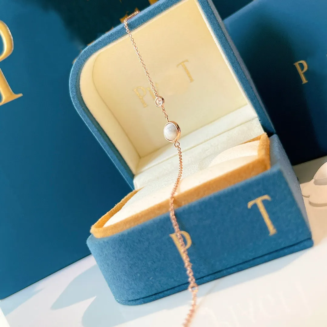 count PIA GET-Kette Armband der Possession-Serie Eingelegter Kristall Extrem 18 Karat vergoldetes Sterlingsilber Hochwertige Luxusmarke 230 W
