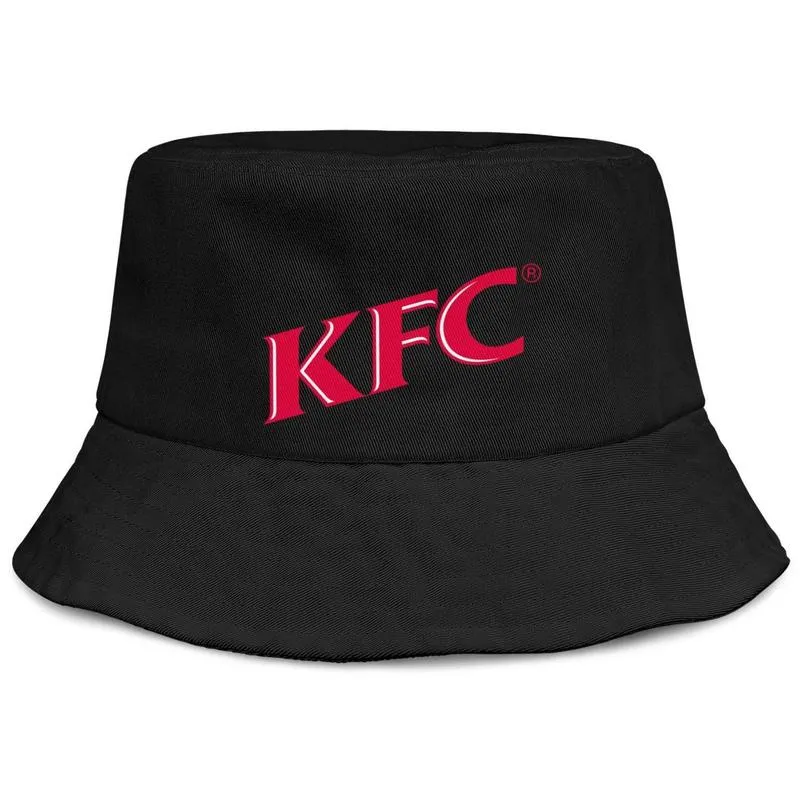 Mode kfc unisexe pliable seau chapeau cool équipe pêcheur de plage visiteur de plage vend le logo de boulonnerie kfc kentucky poulet frit lem1194708
