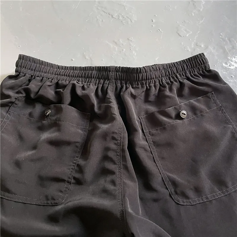 Casual Bordado Shorts Homens Mulheres de Alta Qualidade Nylon Roxo Agulhas Track Bolecas Ventilação À Prova D 'Água