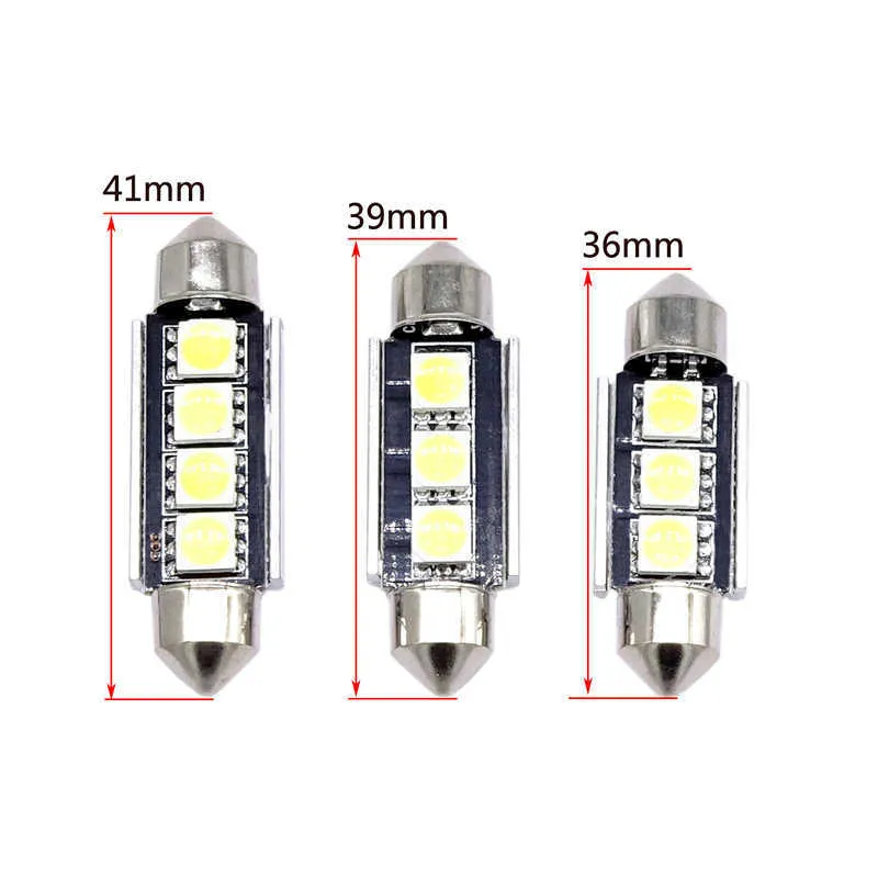 Car Interior Lamp LED Light Reading Front Dome White Light Kit for Audi A4 B6 8E J1 2001-2004 Car Accessories Light