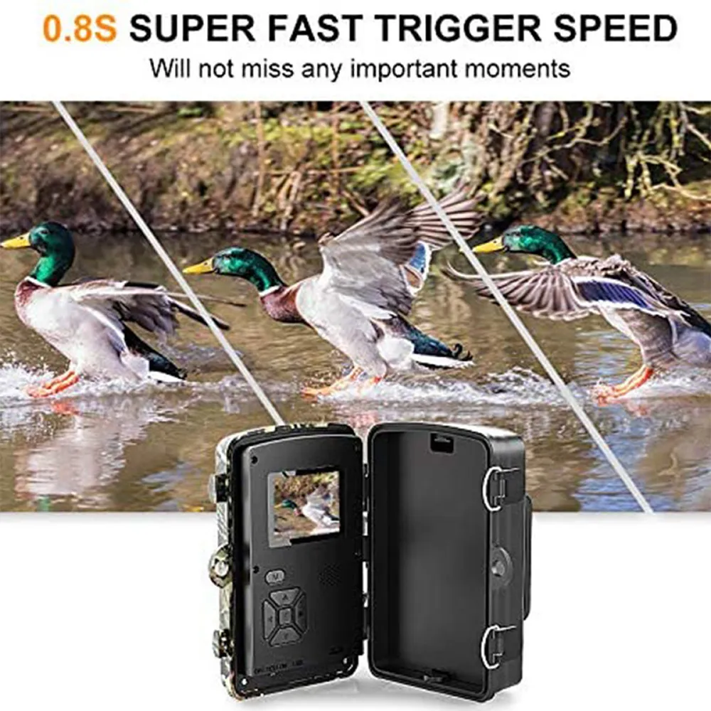 Hunting Camera 12MP Wildlife Trail 1080P 940nm Night Vision Traps Scout for Outdoor Animal Track Accessories DL0016964453