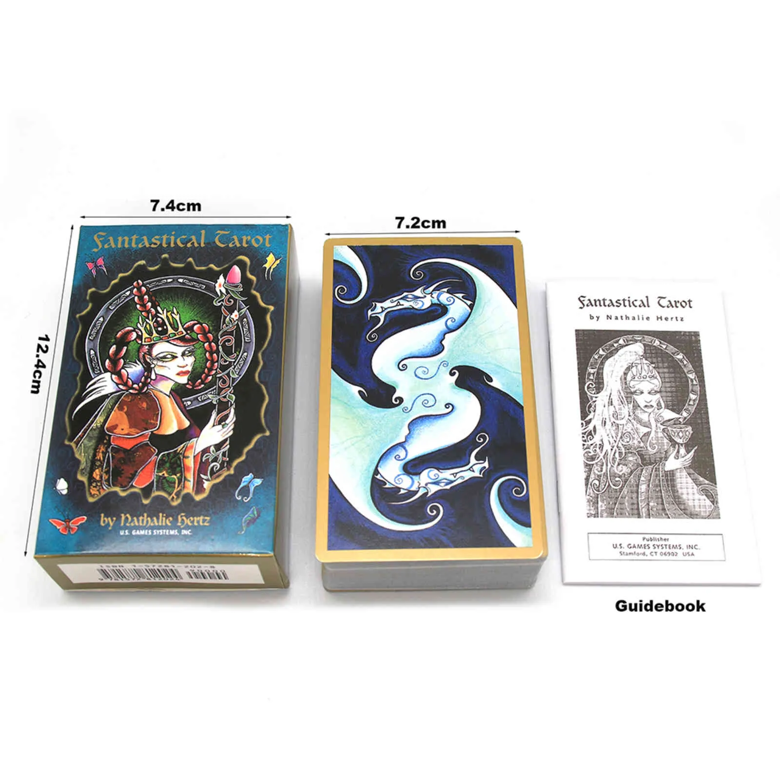 Fantastyczna Tarot 78 Karty Londa Natalie H z druku Piękna Stylizowana Unikalna Duchowa Deck Card Salecarh