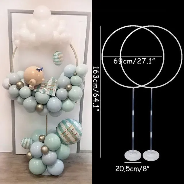 144 cm w kształcie serca stojak na przyjęcia ślubne dekoracje miłosne balony wieniec łuk łuk Walentynki Bridal Ballons Deco Pa242h