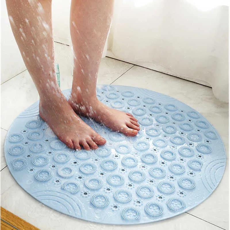 Silicone bathtub shower back brush massager bathtub foot brush dead skin non-slip mat bathroom non-slip mat. 210724