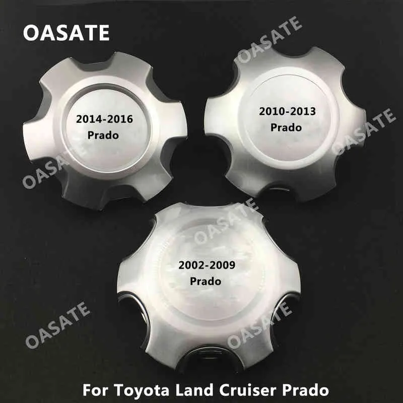 1 Pz/4 Pz Ruota In Lega Centro Coprimozzo Cerchio Cappellini Land Cruiser 2002-2018 Prado 120 TX VX 2700/4000 4.0L Borchie Con