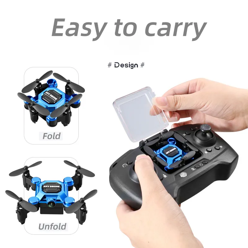 Drone de stockage pliant 50x Zoom 4k Mini quadrirotor professionnel avec caméra petit UAV photographie aérienne HD Drones Smart Hover Long Sta8764116