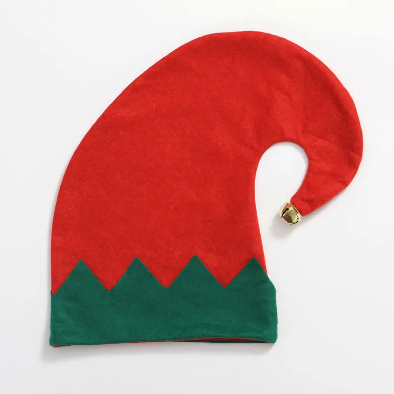 Chapeau pour enfants et adultes, casquettes de père noël elfe, chapeaux de noël, accessoires de décoration, fournitures de fête de vacances