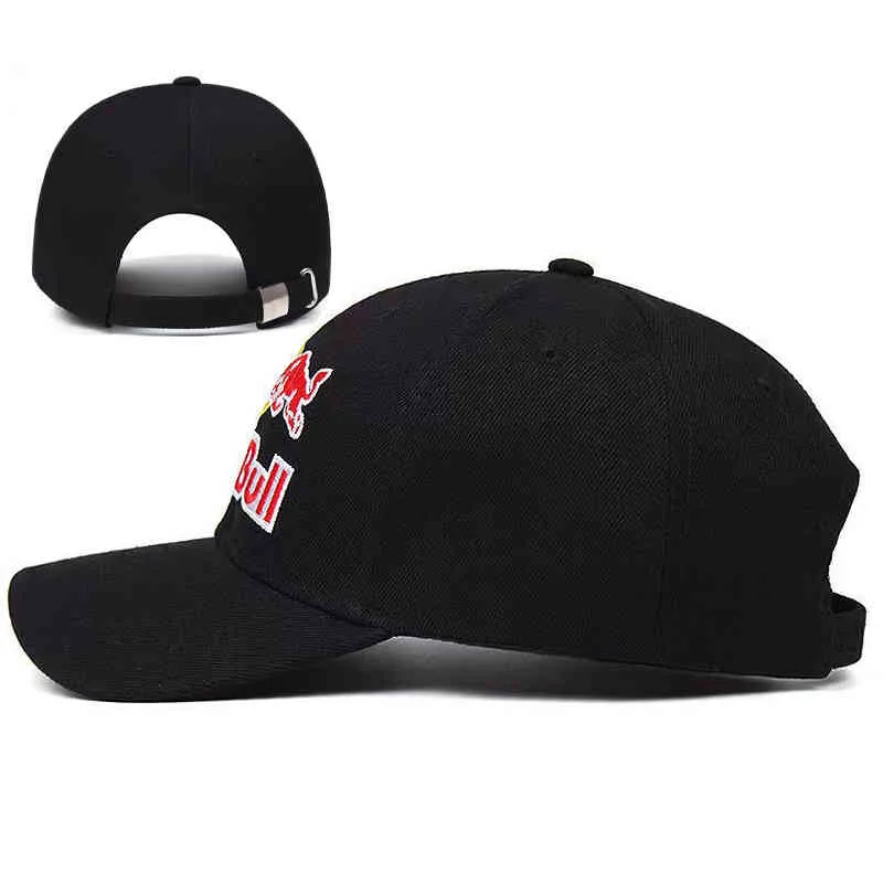 2021mens bonés de beisebol borda plana hip hop boné chapéu de sol ao ar livre 3d bordado f1 racing bulls verstappen carro fã casual esporte capst1c2388