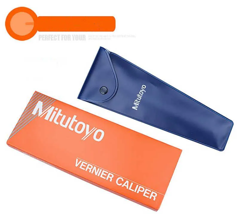 1 шт. Mitutoyo CNC Штангенциркулы Vernier Cumter 0-150 0-200 0-300 0,02 Прецизионное микрометр Измерение инструментов из нержавеющей стали 210922