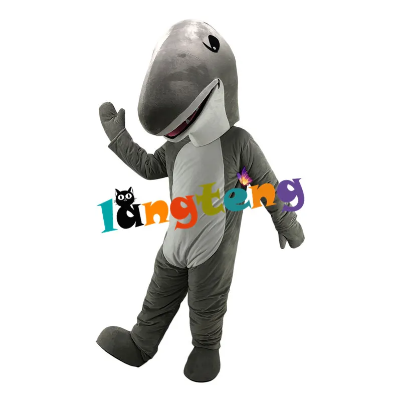 Costumes de mascotte1196 Costume de mascotte de requin conception de personnage adulte