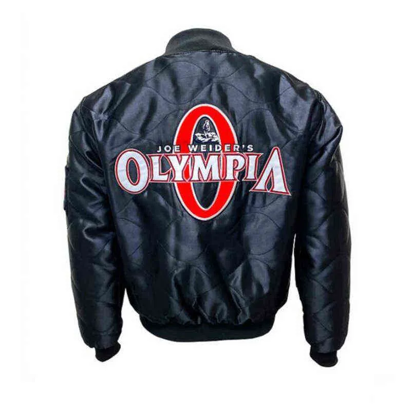 2021 Winter Trend New Olympia Large Size Cotton Jacket Sports Fitness Thicken Stand Collar Embroidered Cotton Jacket X1106