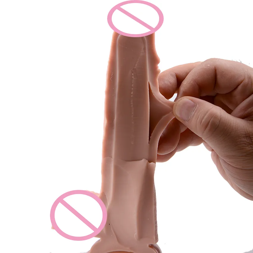 MLSICE 20CM Deplo Realista PNIS sztuczny silikonowy pau silikonowy macio dildo ventosa masaluno mulher masturbador dorosłych sexy Brinquedos wibracy