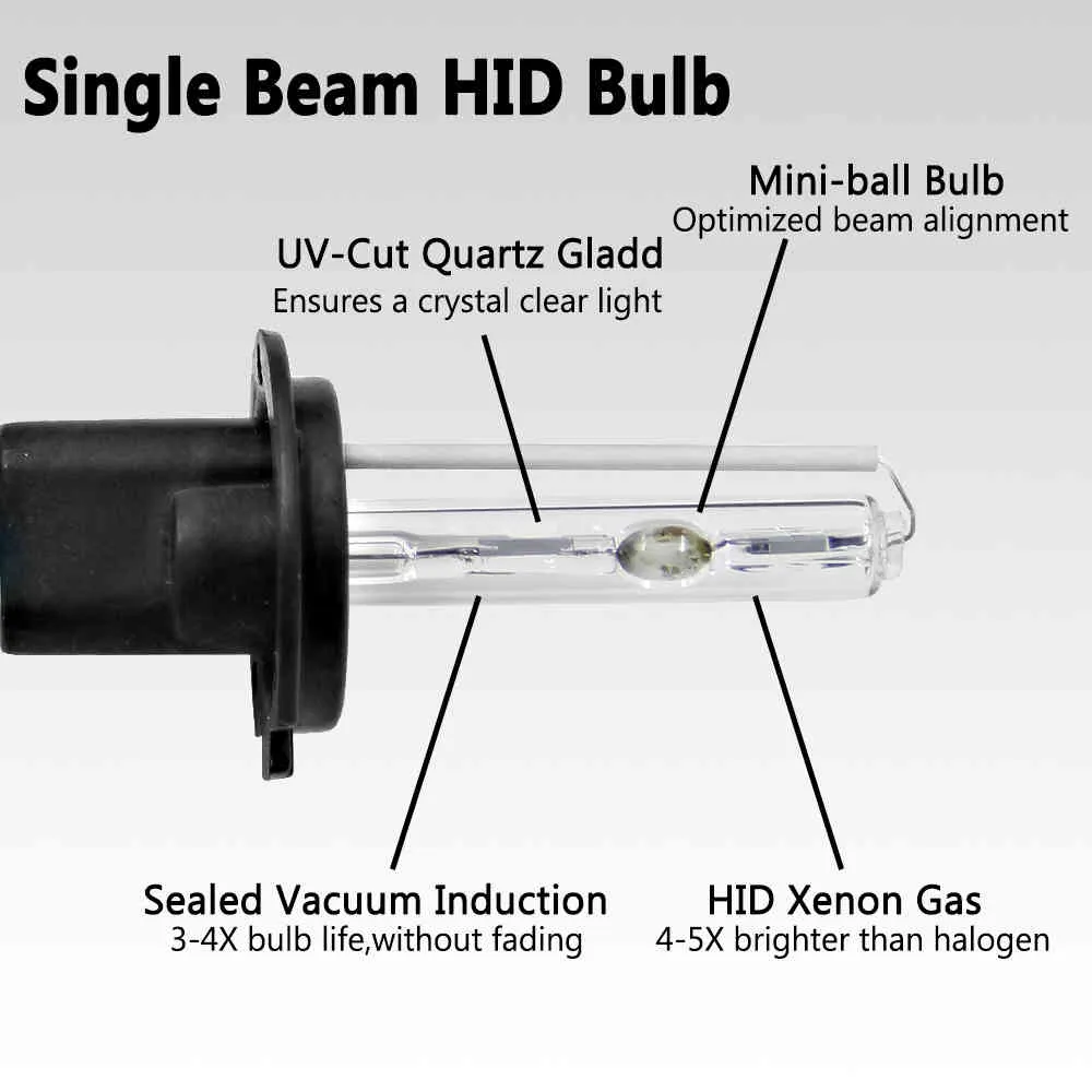 2 шт. 35 Вт комплект лампочек автомобильная лампа для H1 H3 55 Вт H7 H11 HID BiXenons H4 фара Lamp2334158