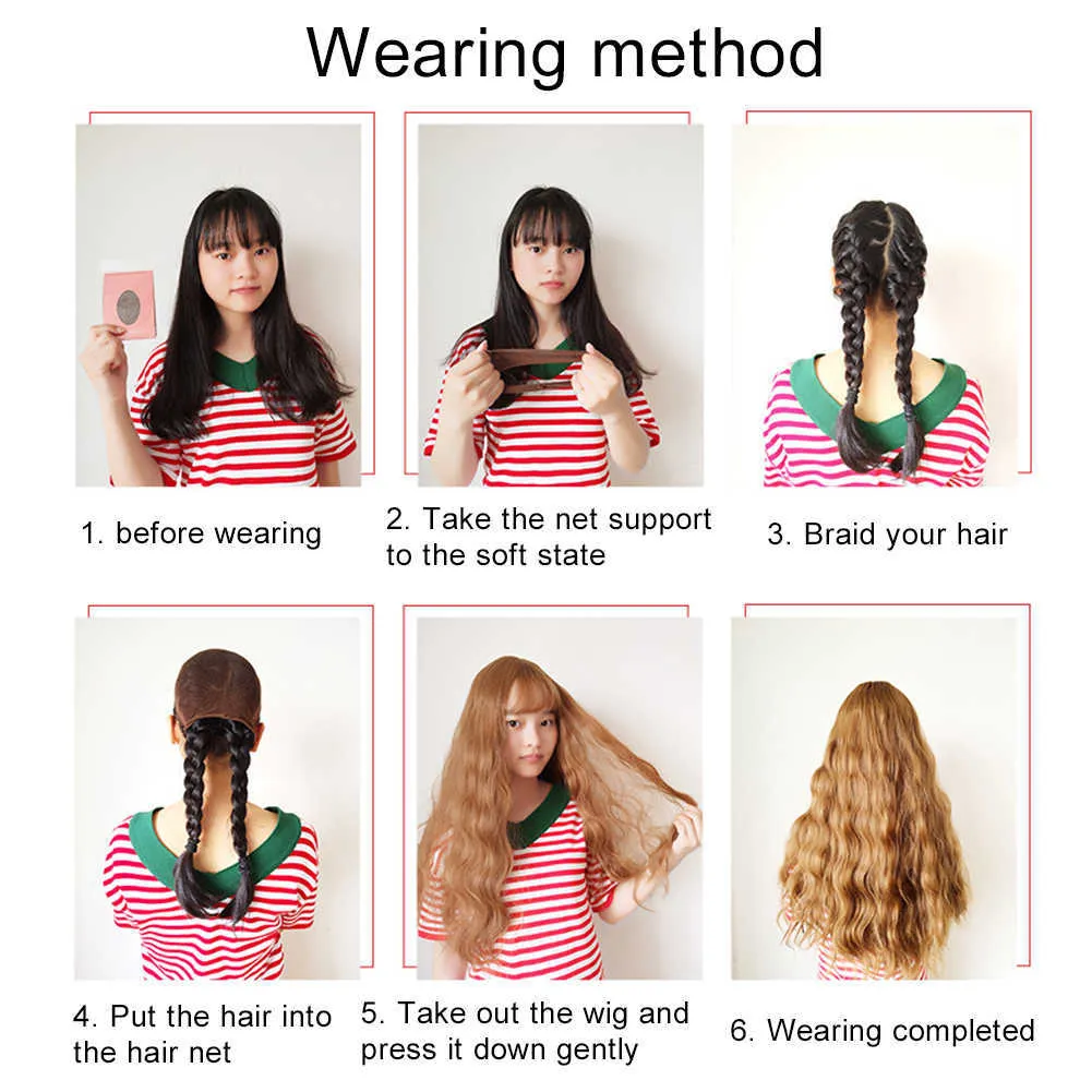 Женский длинный вьющийся парик для наращивания волос из синтетической накладки с бейсбольной кепкой, защищенный экран для лица Q07032120
