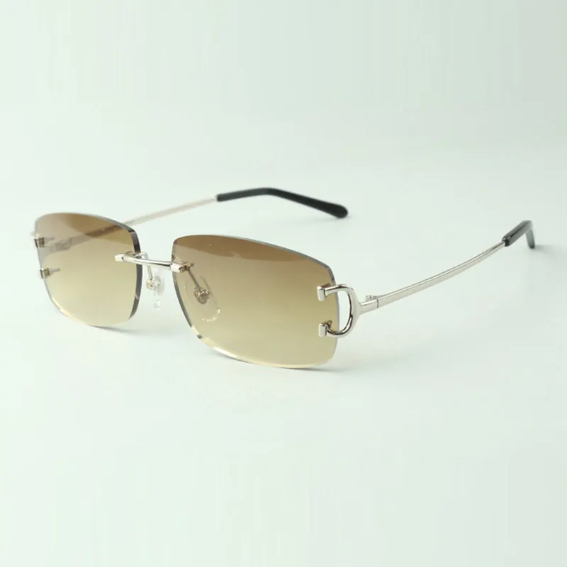 Óculos de sol de grife Direct 3524026 com hastes de arame de pata de metal tamanho 18-140 mm302m