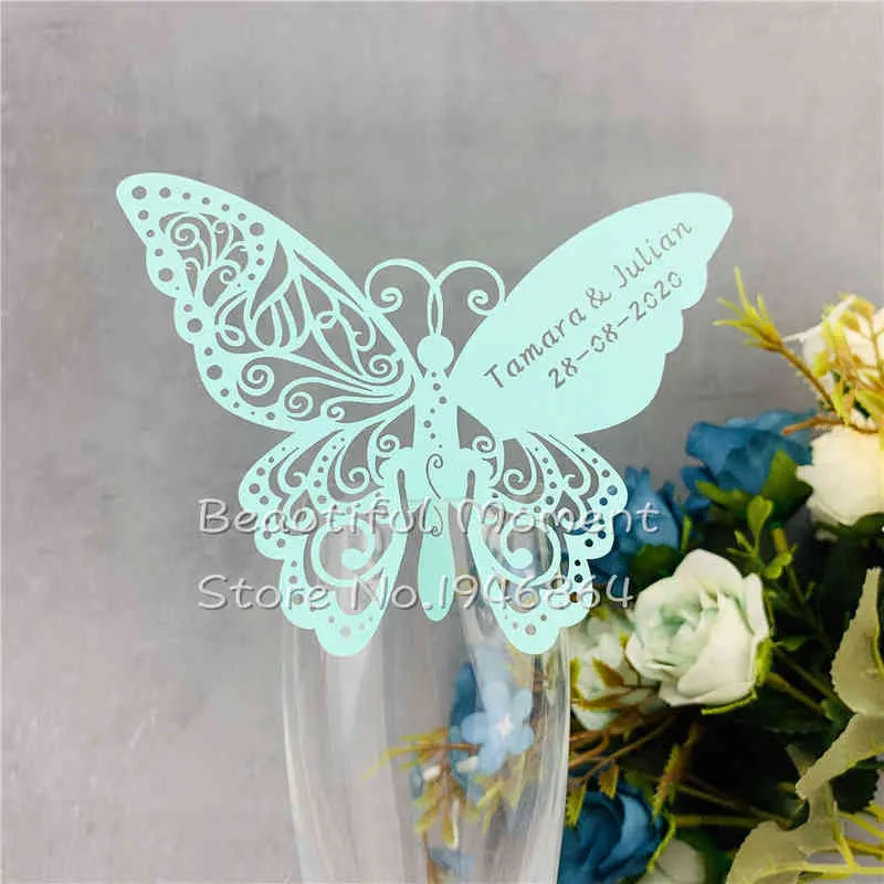 buttterfly place card