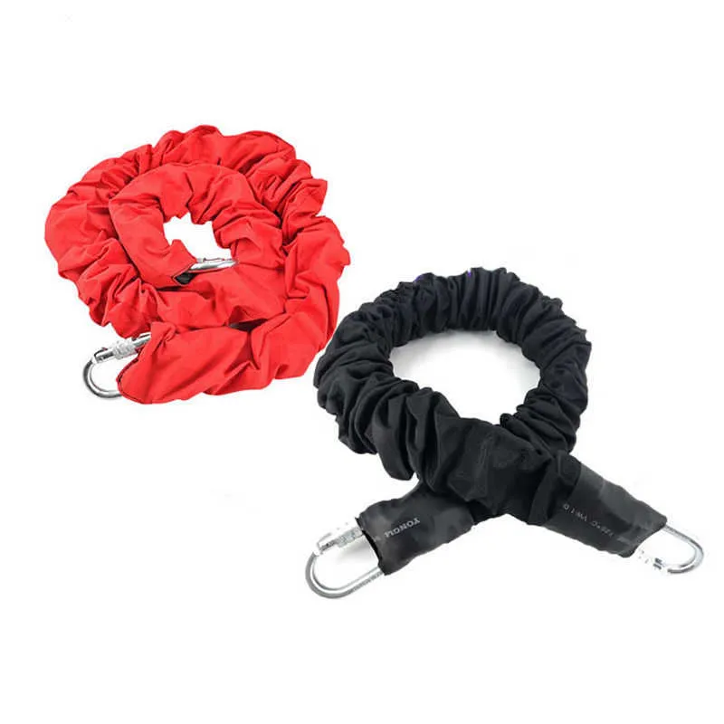 Bungee Danza Elastici a resistenza Fitness Antenna Yoga Cord Pilates Sospensione elastica Sling Anti-gravità Yoga Trainer Pull Rope H1026