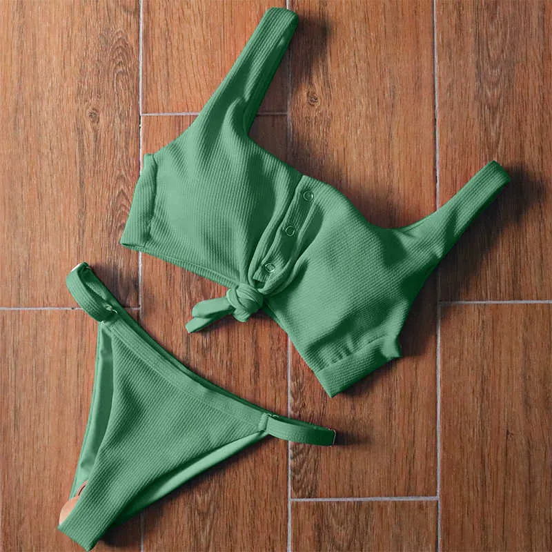 Verband/brasilianisch/Sexy Bikini Push Up Gepolsterte Bademode Frauen Zwei Stück Badeanzug Badeanzüge Tankini Badeanzüge 210722